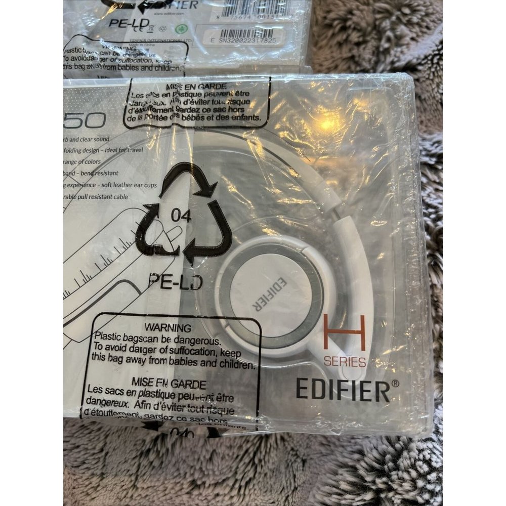 Edifier H650 Series Headphones White with Gray